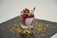 Verrine de fraises - TB Traiteur